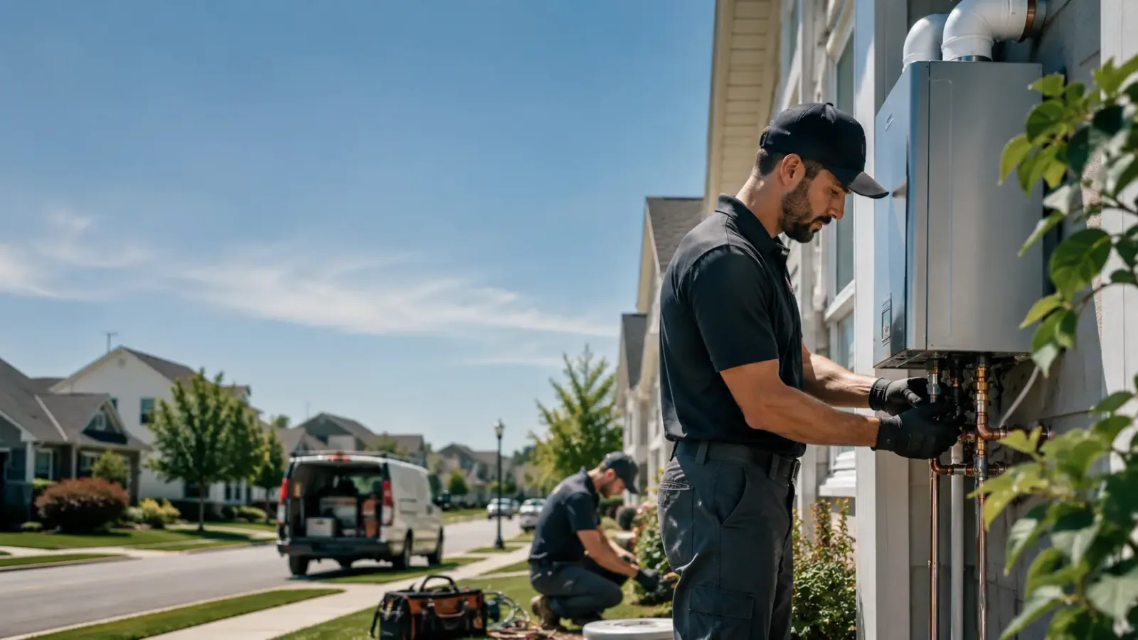 Tankless Water Heater Installation in Trimble, TN